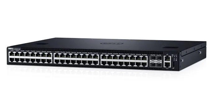 Dell KGHF0 Dell 0KGHF0 / KGHF0 S3048-ON 48-Ports RJ-45 + 4-Ports SFP+ Layer3 Managed 1U Rack-mountable Network Switch