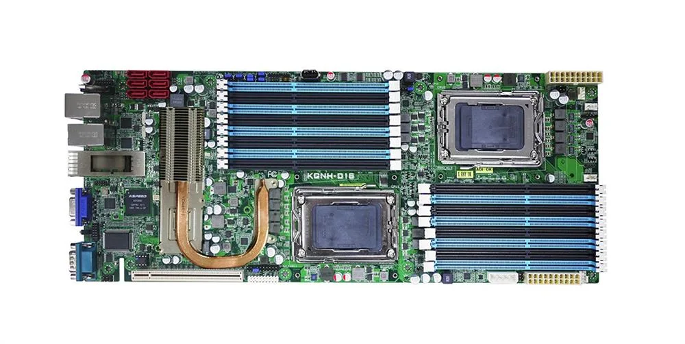 Asus KGMH-D16/QDR Server Motherboard AMD Socket G34 LGA-1944 2 x Processor Support 256GB DDR3 SDRAM Maximum RAM Serial ATA/300 Yes Controller Yes 1 x PCIe x16 Slot