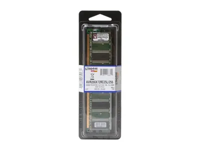 Kingston KGW-GR600/256 256MB DDR-266MHz PC2100 non-ECC Unbuffered CL2.5 200-Pin SoDimm Memory Module