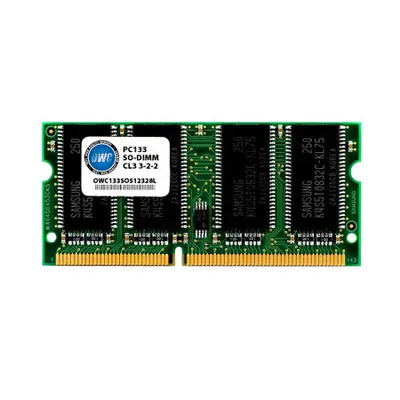Kingston KGW-SO133/512 512MB SDRAM 133MHz PC133 non-ECC Unbuffered CL3 144-Pin SoDimm Memory Module for Gateway Notebook Memory