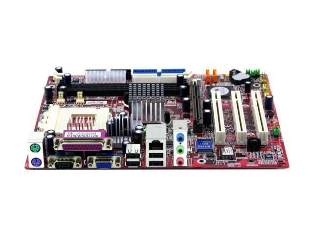 KM4M-V - MSI Desktop Board Duron, Athlon, Athlon XP, Sempron VIA KM400, VIA VT8237 Socket A 2GB DDR SDRAM 200 MHz, 266 MHz, 333 MHz ├é┬╡ATX