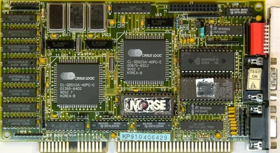 Cirrus KP800/16 VGA Video Graphics Card