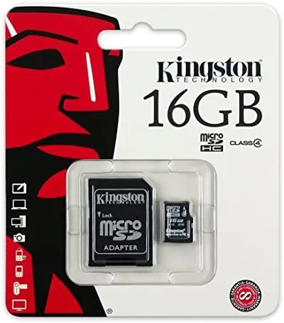 KR-C1116-2P - Kingston 16GB microSDHC Flash Memory Card