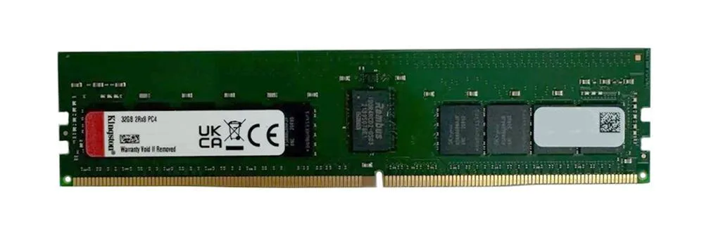 Kingston KSM32RD8/32HCR 32GB DDR4-3200MHz PC4-25600 ECC Registered CL22 288-Pin RDIMM 1.2V Dual Rank Memory Module