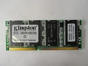 Kingston KTD-INSP7500/12 128MB 100MHz PC100 non-ECC Unbuffered CL3 144-Pin SoDimm Memory Module