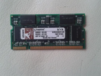 Kingston KTK6360/256 256MB DDR-333MHz PC2700 non-ECC Unbuffered CL2.5 200-Pin SoDimm Memory Module