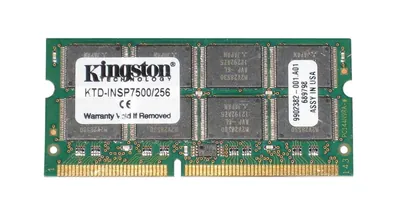 Kingston KTM-390X/256 256MB 100MHz PC100 non-ECC Unbuffered CL2 144-Pin SoDimm Memory Module