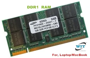 Kingston KTM-TP0028/1G 1GB DDR-266MHz PC2100 non-ECC Unbuffered CL2.5 200-Pin SoDimm Memory Module