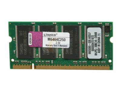 Kingston KTN-M350/512 512MB DDR-333MHz PC2700 non-ECC Unbuffered CL2.5 200-Pin SoDimm Memory Module