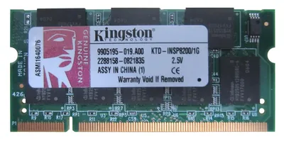 Kingston KTT-3614/128 128MB DDR-266MHz PC2100 non-ECC Unbuffered 200-Pin SoDimm memory Module