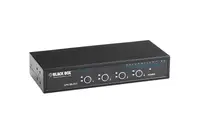 KV9004A - Black Box 1Gb/s 10/100/1000Base-T 4 x Ports Layer-2 Managed SFP KVM Switch