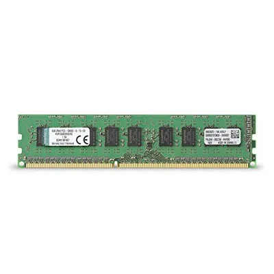 Kingston Technology KVR1333D3E9S/2G 2GB DDR3-1333MHz PC3-10600 ECC Unbuffered CL9 240-Pin DIMM 1.5V Dual Rank Memory Mod