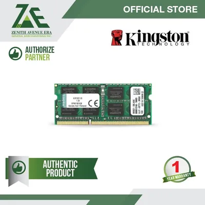 Kingston KVR16S11/8G 8GB DDR3-1600MHz PC3-12800 non-ECC Unbuffered CL11 204-Pin SoDIMM Dual Rank Memory Module