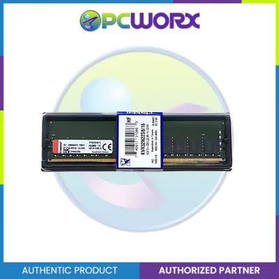 Kingston KVR32N22S6/4 4GB PC4-25600 DDR4-3200MHz non-ECC Unbuffered CL22 UDIMM 1.2V Single-Rank Memory Module