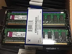 Kingston KVR533D2S4/256 256MB DDR2-533MHz PC2-4200 non-ECC Unbuffered CL4 200-Pin SoDimm Memory Module
