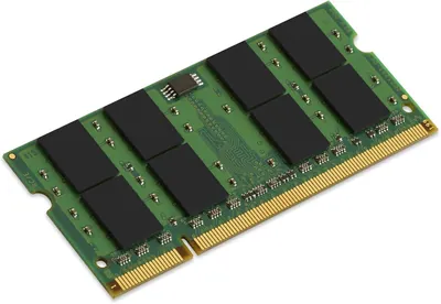 Kingston KVR800D2SO/2GR 2GB DDR2-800MHz PC2-6400 non-ECC Unbuffered CL6 200-Pin SoDimm Single Rank Memory Module