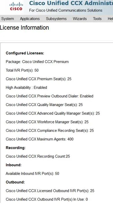 Cisco L-FL-CUE-IVR-2 Unity Express License Standard