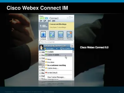 L-WBX-IM-S1-MNTH6 - Cisco WebEx Connect IM Connect IM Subscription License 1 User
