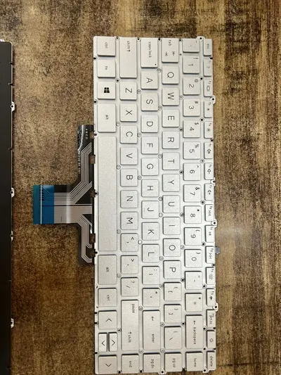 L01072-071 - HP High Quality with Silver Frame Replacement Keyboard (US UK FR GR) Silver