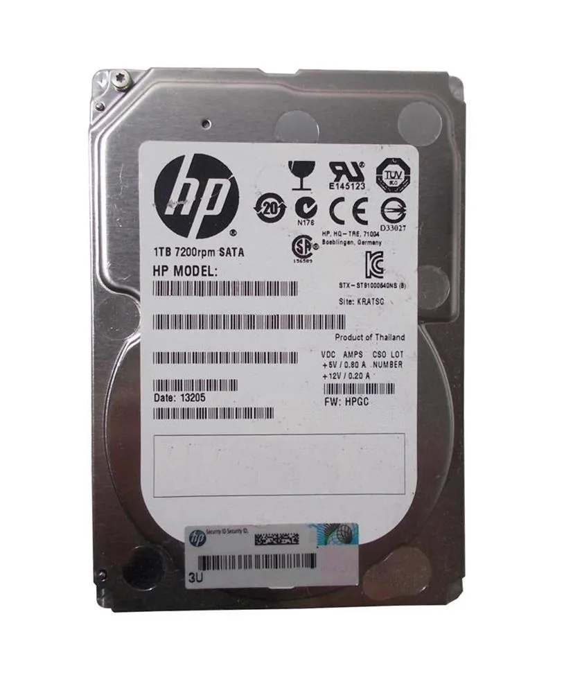 L2A94AV - HP 1TB SATA 6Gb/s 7200RPM 2.5-inch Hard Drive