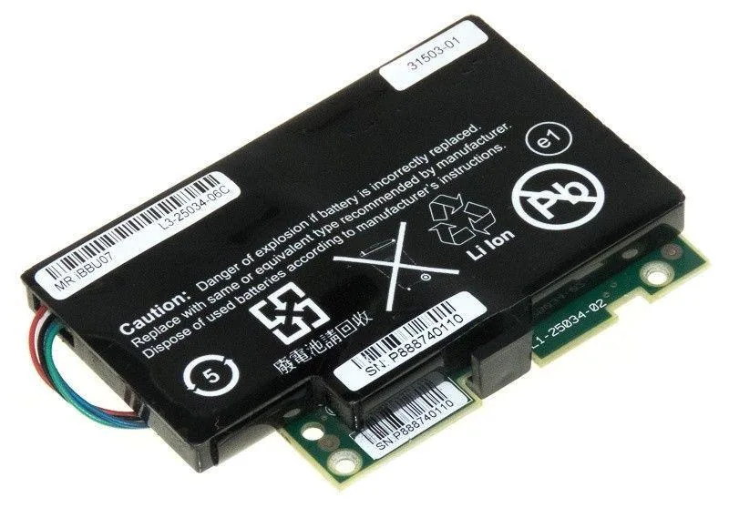 L3-25034 - LSI MegaRAID 2.8Wh Battery Backup Unit