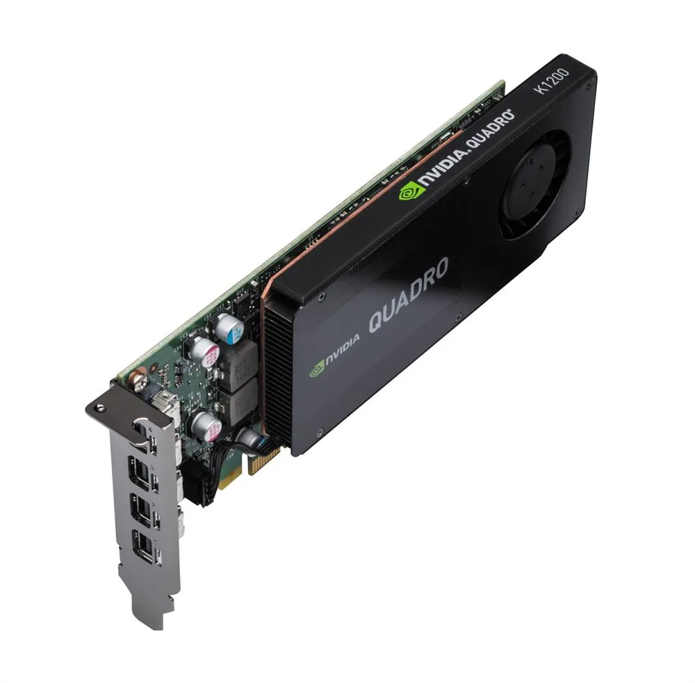 L4D16AA - HP Nvidia Quadro K1200 4GB GDDR5 128-Bit 4x mini-DisplayPort PCI Express 2.0 x16 Low Profile Video Graphics Card