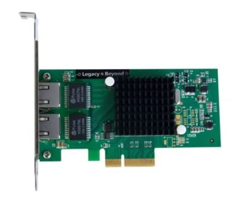 SIIG LB-GE0014-S1 I350-T2 2-Ports 10/100/1000Base-T RJ-45 Gigabit Ethernet PCI Express 2.1 x4 Plug-in Card Line Card Adapter
