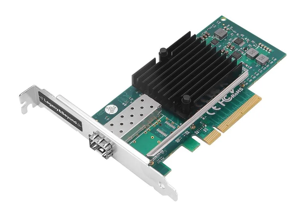 SIIG LB-GE0411-S1 1-Ports 10GBase-X SFP+ PCI Express 2.0 x8 Gigabit Ethernet Network Adapter