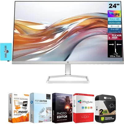 HP LB943AA#ABA 2509P Premium Widescreen 1080P (Full HD) 1920 X 1080 Hdmi DVI VGA USB LCD Monitor