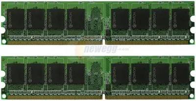 Centon LCMPC1G/800DR 1GB DDR2-667MHz PC2-5300 Non-ECC Unbuffered CL5 240-Pin UDIMM 1.8V Dual Rank Memory Module