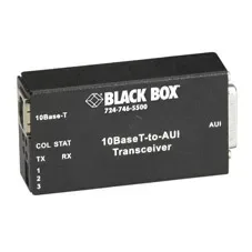 LE180A - Black Box 10BASE-T to AUI RJ-45 Connector Transceiver Module