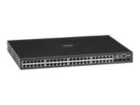 Black LGB6050A Black Box LGB6050A 48x Ports 1GBase-T 4x Ports Shared SFP 1U Rack-mountable Layer 3 Managed Gigabit Ethernet Network Switch