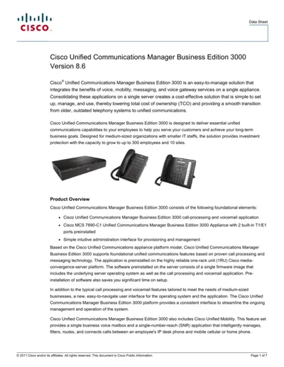 LIC-BE5K-ESS - Cisco Unified Communications Manager Business Edition Essential User Connect License License 1 User