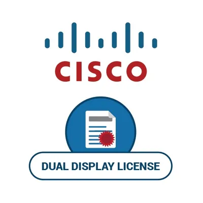 LIC-INTP-C40-DD - Cisco TelePresence Dual Display Option License
