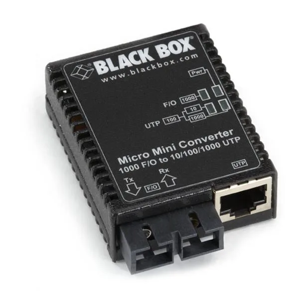 LMC4004A - Black Box 1000Base-T/ 1000Base-X 3 x Ports Layer-2 Managed Gigabit Ethernet Switch