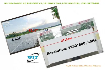 LP121WX3-TLA1 - LG 12.1-inch (1280 x 800) WXGA LED Panel