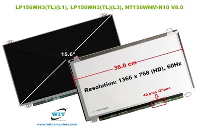 LP156WH2-TLF1 - LG 15.6-inch (1366 x 768) WXGA LED Panel