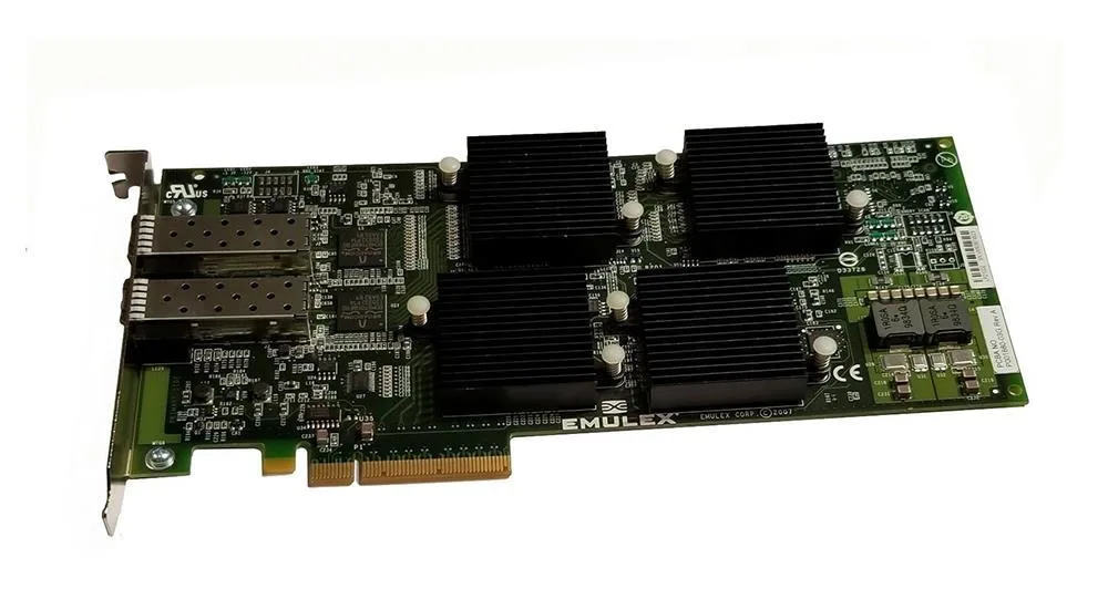 LP21002-M - Emulex LightPulse LP21002 Dual Port 10Gb/s Fibre Channel PCI-X Host Bus Adapter