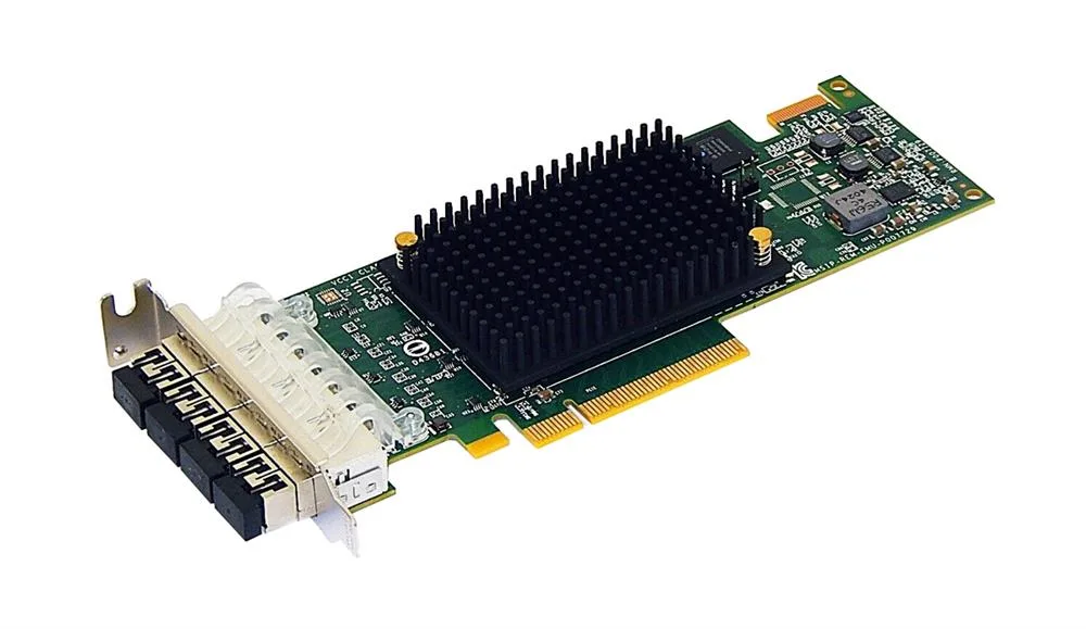 LPE15004-M8 - Fujitsu LPE15004 8GB Quad Port PCI-Express 3.0 Fibre Channel Host Bus Adapter with Standard Bracket