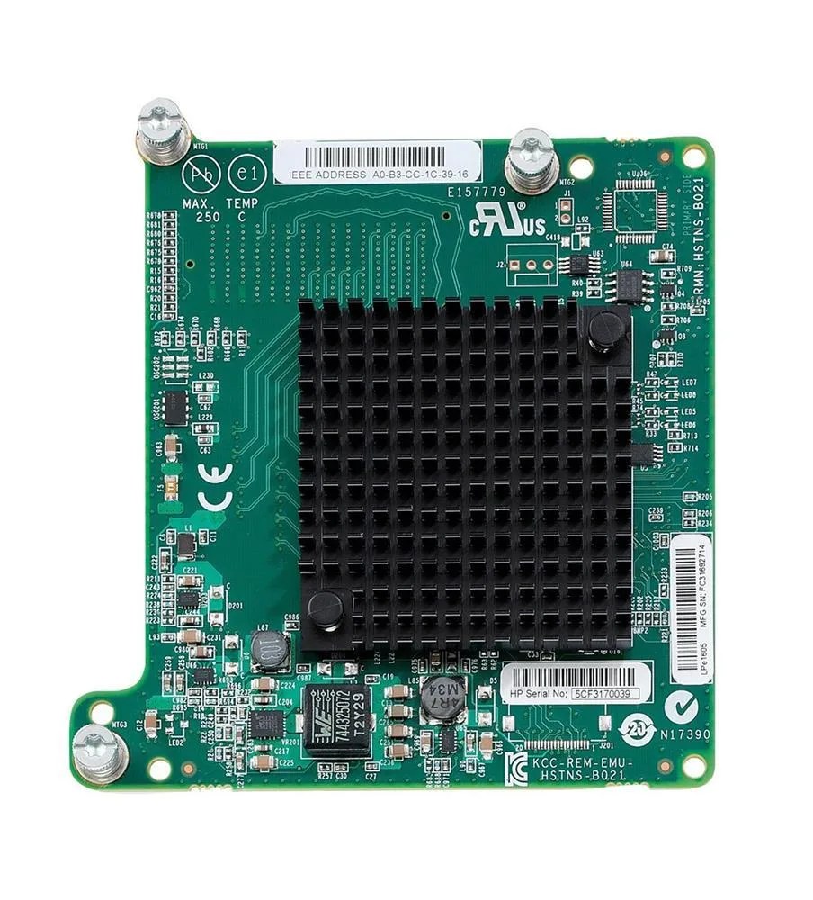 LPE1605 - Emulex LPE1605 16Gb Fibre Channel HBA for BladeSystem c-Class