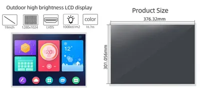 Samsung LS19CBBABY/ZA SyncMaster B1940ER 19-Inch TFT LCD 1280X1024 50000:1