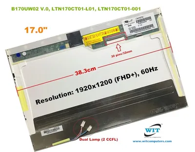 LTN170U1-L01 - Samsung 17-inch (1920 x 1200) WUXGA LCD Panel