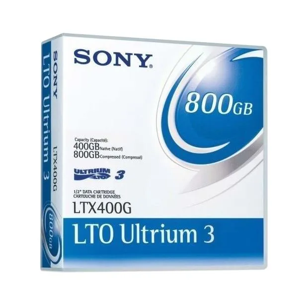 LTX400G - Sony 400GB(Native) / 800GB(Compressed) LTO Ultrium 3 1/2-inch Tape Media Cartridge
