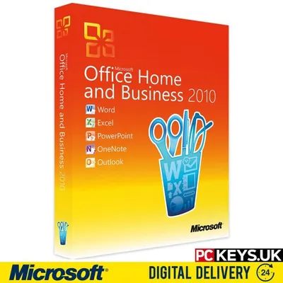 HP LZ862AV#ABA Microsoft Office 2010 Home & Business License and Media 1 PC