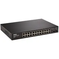M023F - Dell PowerConnect 5424 24 x Ports 10/100/1000Base-T + 4 x Ports SFP Gigabit Ethernet Layer 2 Managed Switch