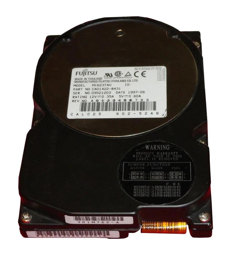 M1623TAU - Fujitsu 1GB 5400RPM ATA 3.5-inch Hard Drive