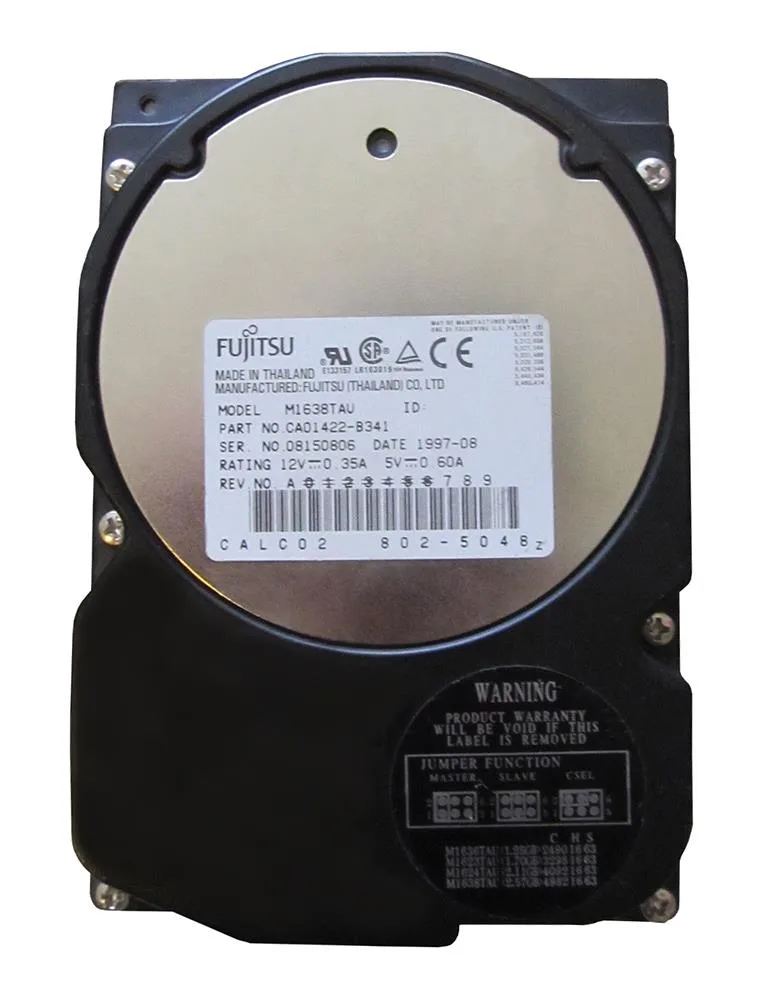 M1638TAU - Fujitsu 2GB 5400RPM ATA-33 3.5-inch Hard Drive