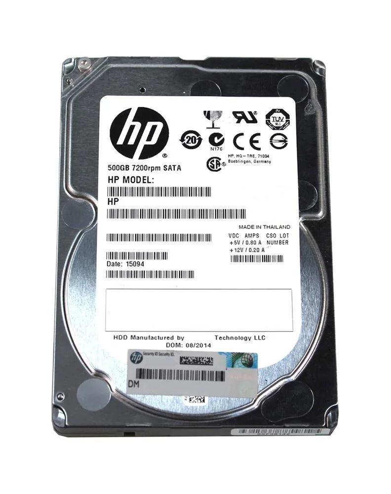 M1G37AV - HP 500GB SATA 6Gb/s 7200RPM 2.5-inch Hard Drive