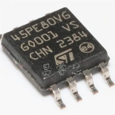 M45PE80-VMW6T - Numonyx 8Mb Page erase SPI NOR Flash DRAM Memory Chip