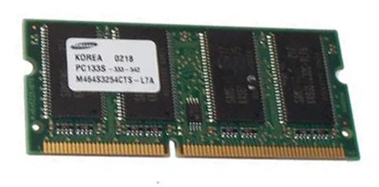 M464S3254CTS-L7A - Samsung 256MB 133MHz PC133 non-ECC Unbuffered CL3 144-Pin SDRAM SoDimm Memory Module